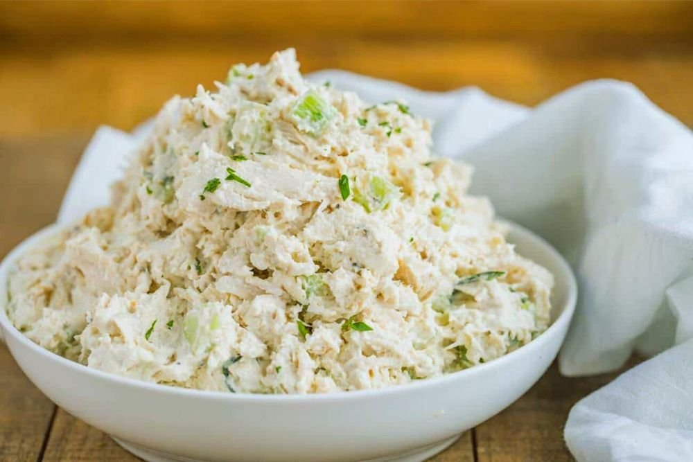 Round Swamp Chicken Salad Recipe